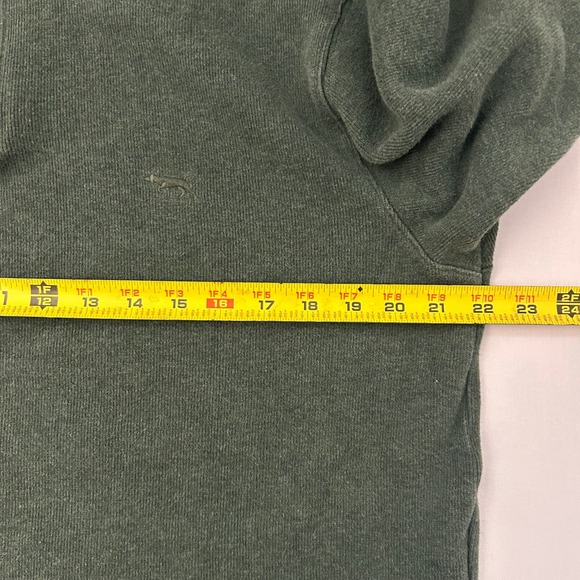 Rodd & Gunn Glen Eden Mens Medium 1/4 Zip Pullover Evergreen Australian Cotton - Picture 8 of 9